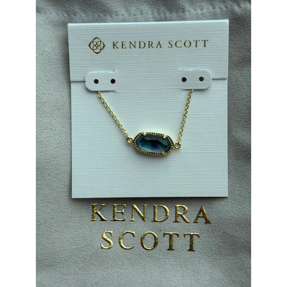 Kendra Scott Blue Pendant Necklace